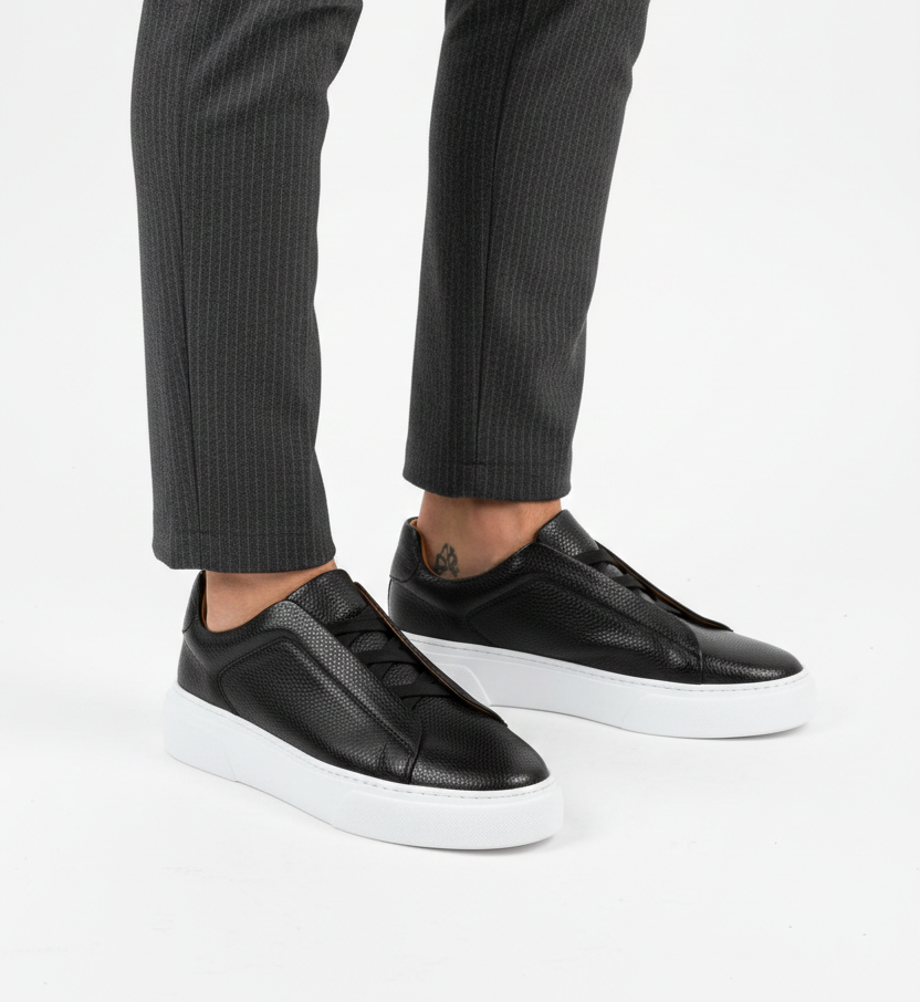 Sneakers en Cuir Premium
