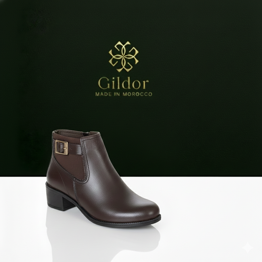 Boots Marron Avec Ceinture