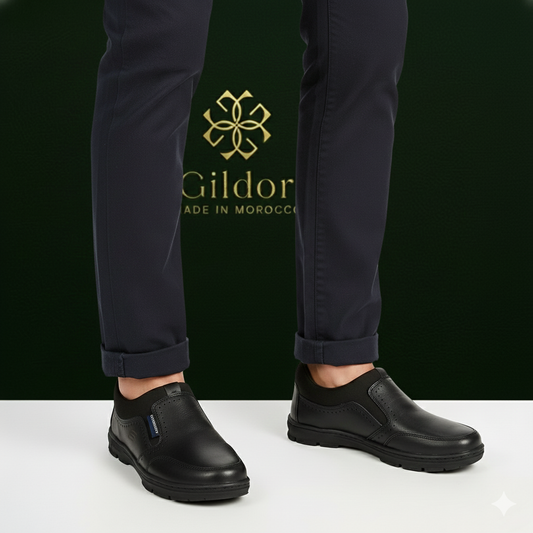 SKITSHER CHAUSSEUR EN CUIR véritable