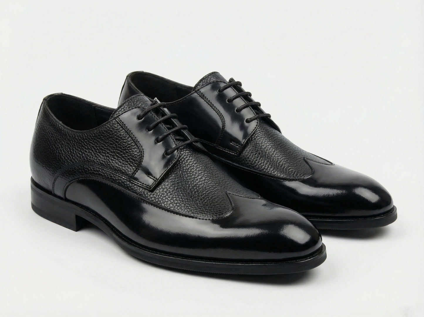 Chaussures de Luxe en Cuir Naturel
