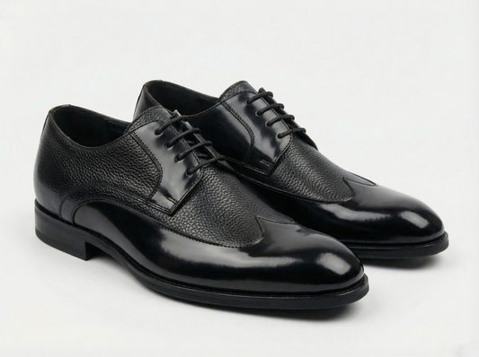 Chaussures de Luxe en Cuir Naturel