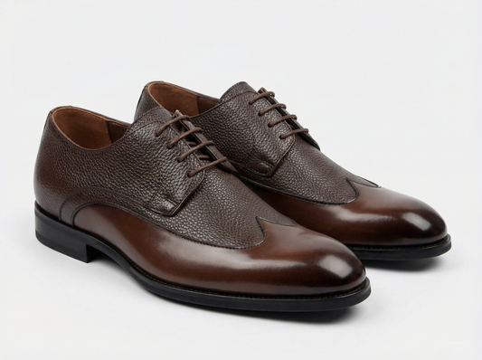 Chaussures de Luxe en Cuir Naturel