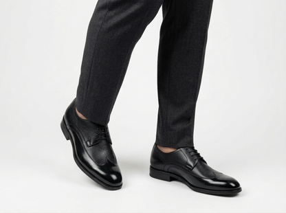 Chaussures de Luxe en Cuir Naturel