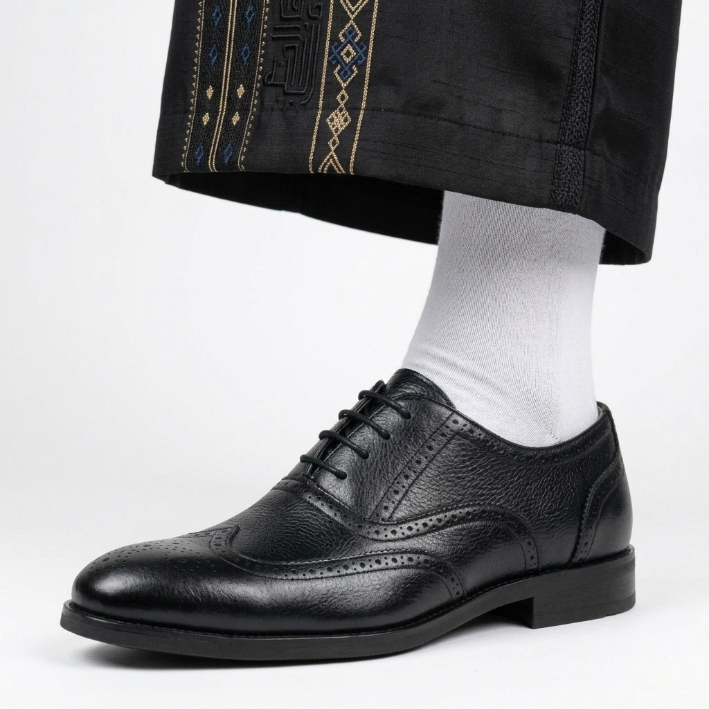Chaussures Richelieu à Perforations