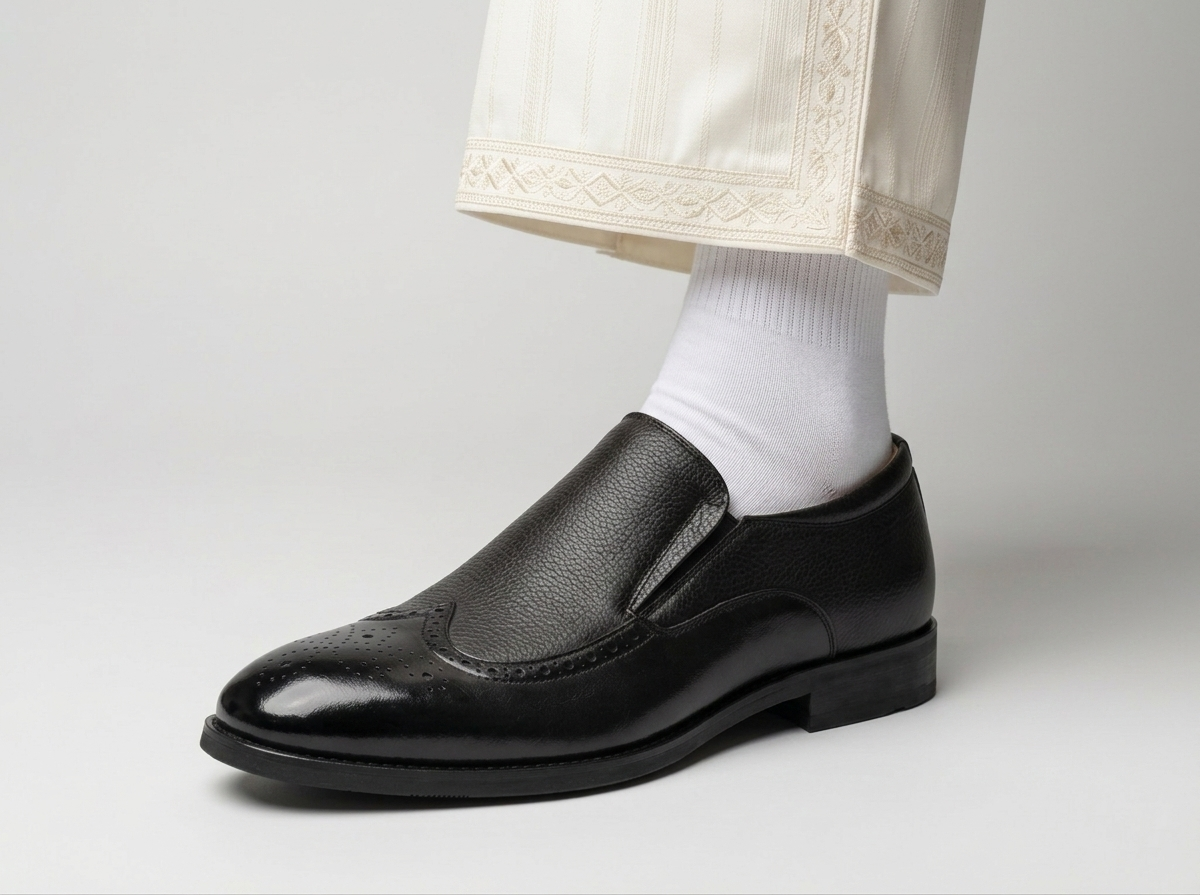 Chaussures Richelieu en cuir