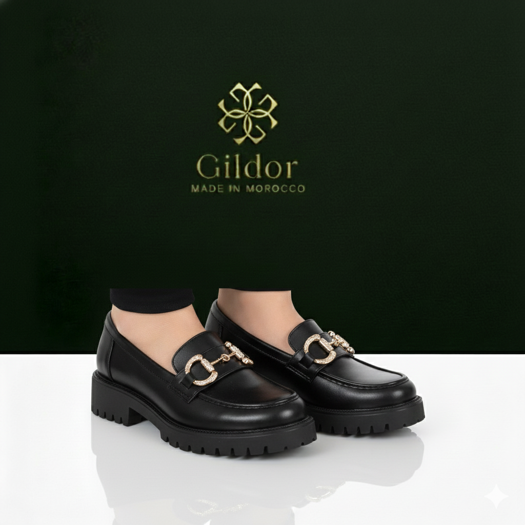 Mary jane - Noir Avec Boucle