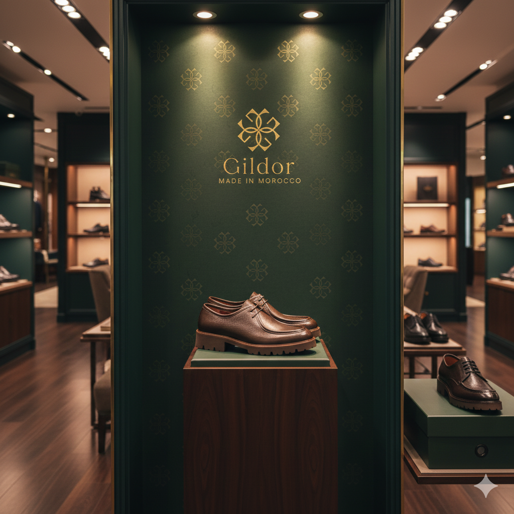 Noble: Derby Homme - Cuir Marron