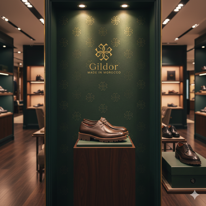 Noble: Derby Homme - Cuir Marron