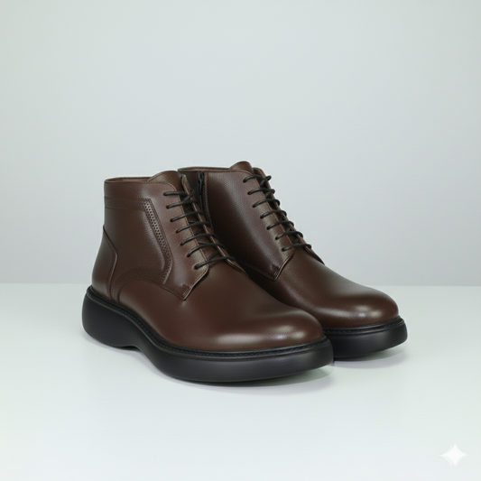 Bottines Homme en Cuir – Confort Premium