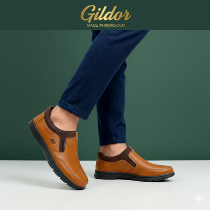 SKITSHER CHAUSSEUR EN CUIR véritable