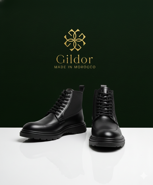 Explore V2 Noir - Cuir véritable