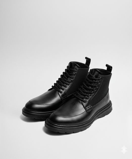 Explore V2 Noir - Cuir véritable