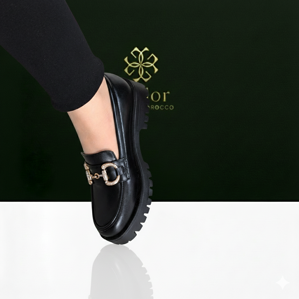 Mary jane - Noir Avec Boucle