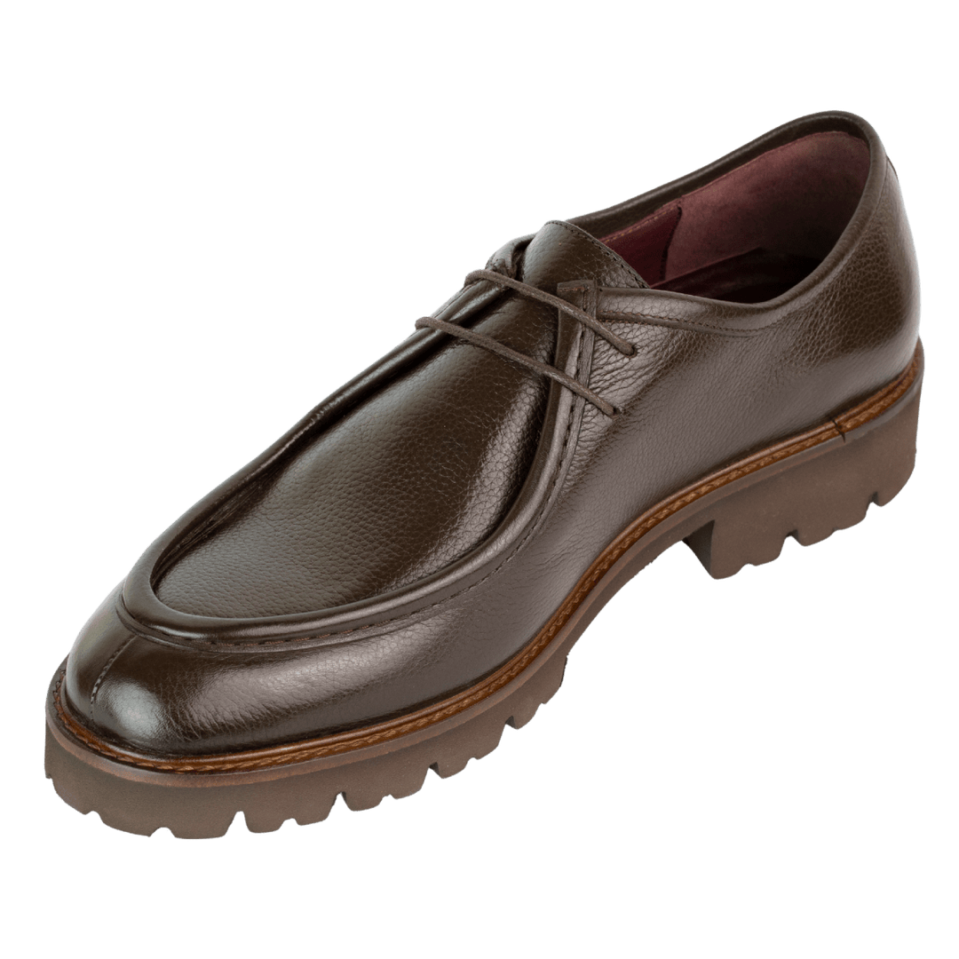 Noble: Derby Homme - Cuir Marron