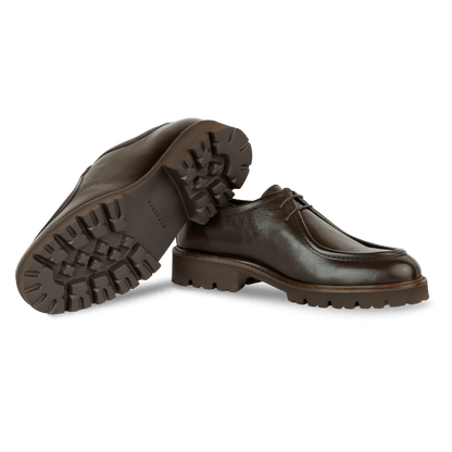 Noble: Derby Homme - Cuir Marron