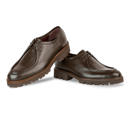 Noble: Derby Homme - Cuir Marron